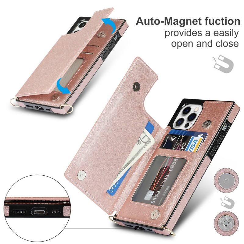 Crossbody Card Slot Phone Case Suitable for iPhone